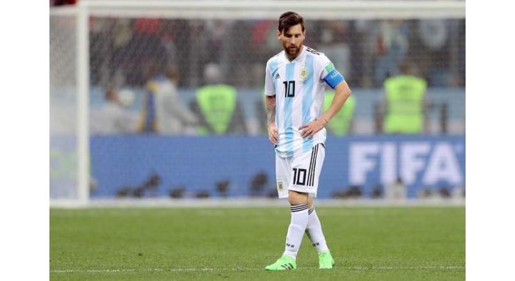 Messi's Argentina staring at World Cup exit after Croatia humbling
