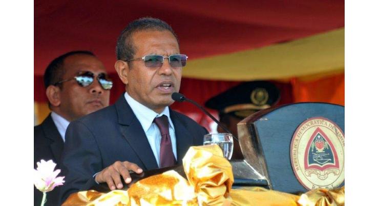 Former guerilla set to be sworn in as East Timor leader
