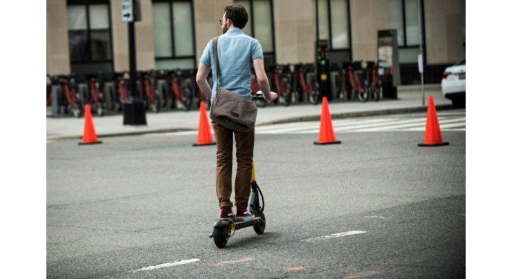 Electric scooter-sharing moves into the fast lane
