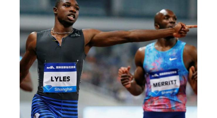 US sprinter Lyles storms to first US 100m title
