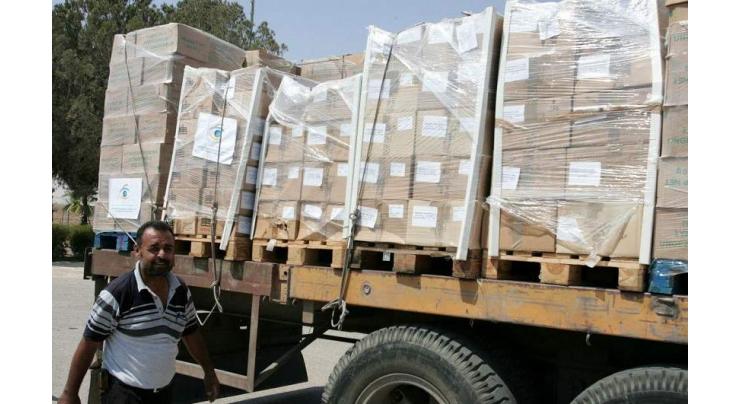 Breaking: 100-truck convoy loaded with humanitarian aid arrives in Mocha, Yemen