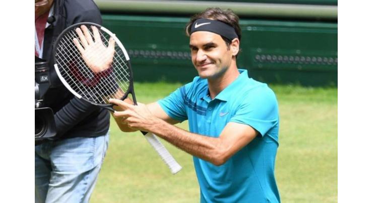 Federer beats Kudla to reach 12th Halle final
