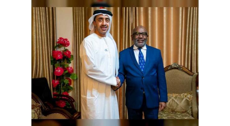 Comoros President receives Abdullah bin Zayed, UPDATE
