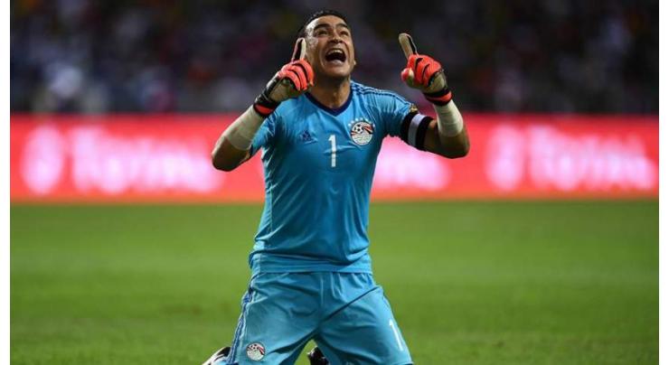 Record-breaking keeper saves penalty, but Egypt fall to Saudis
