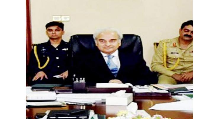 Prime Minister Justice (retd) Nasir ul Mulk arrives in Peshawar to chair law & order meeting
