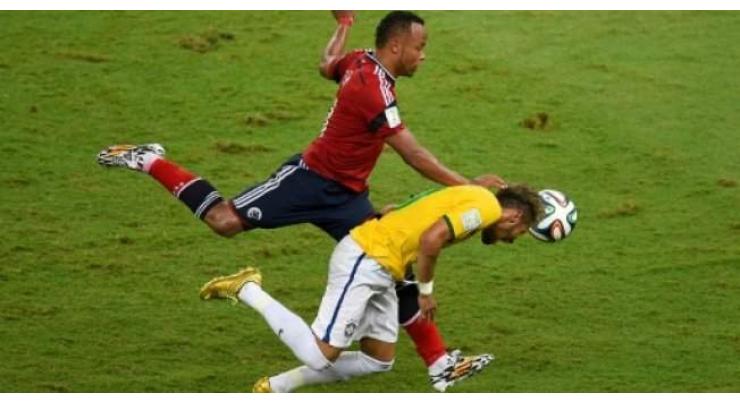 Colombian who broke Neymar and Brazil's hearts retires
