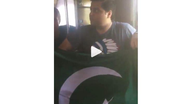 Pakistani presence continues at FIFA World Cup as tourists sing ‘Dil Dil Pakistan’