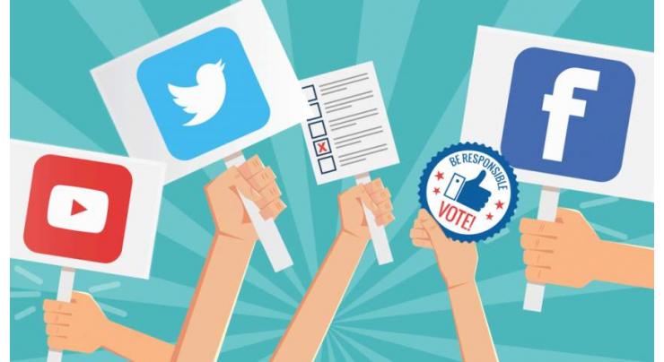 Social media help shape political opinion
