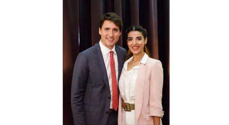 Hareem Farooq meets Justin Trudeau, calls it an all time career high