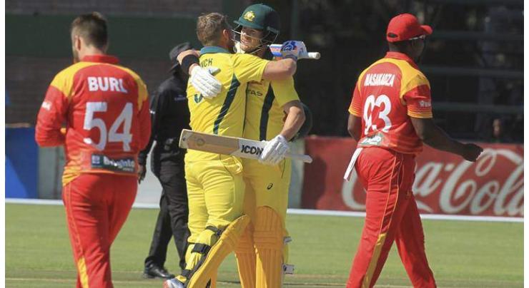 Cricket: Zimbabwe v Australia T20 scoreboard
