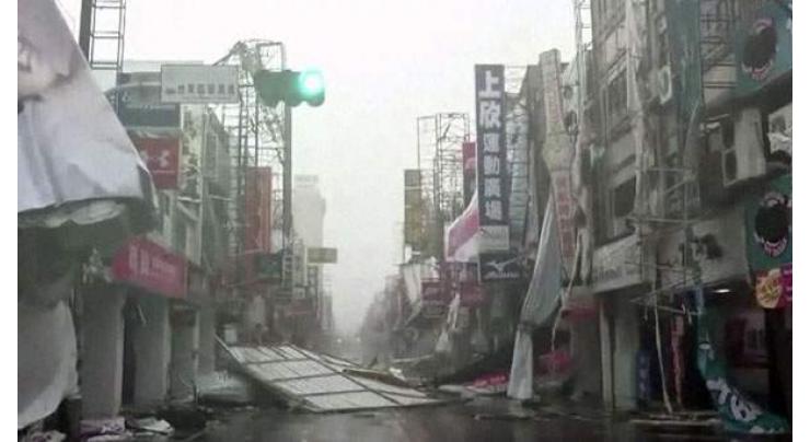 Taiwan cities prepare for approaching super typhoon
