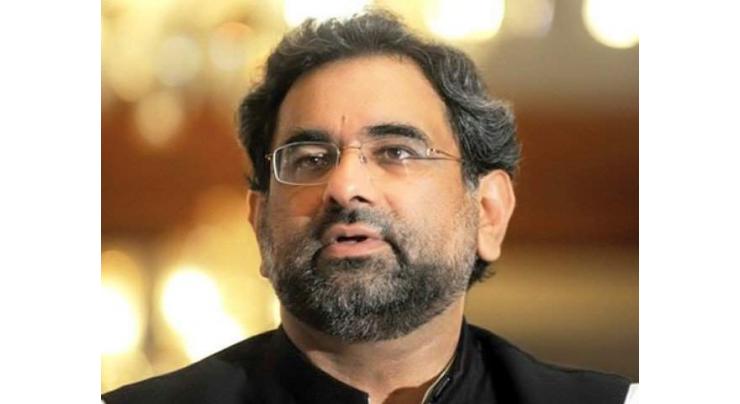People to vote in favour of PML-N on basis of  performance: Shahid Khaqan Abbasi 
