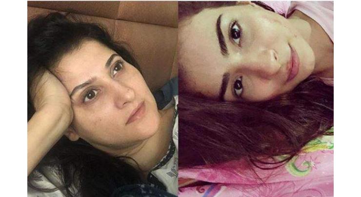 Sahiba, Dua Malik take up Nadia Hussain’s woke up this way challenge