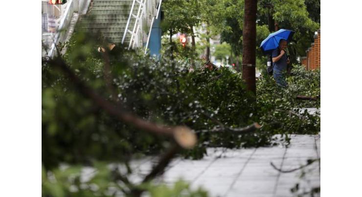 Taiwan spared as Typhoon Maria weakens
