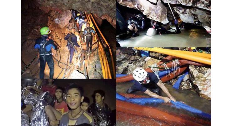 Thai boys were sedated and stretchered from cave in dramatic rescue
