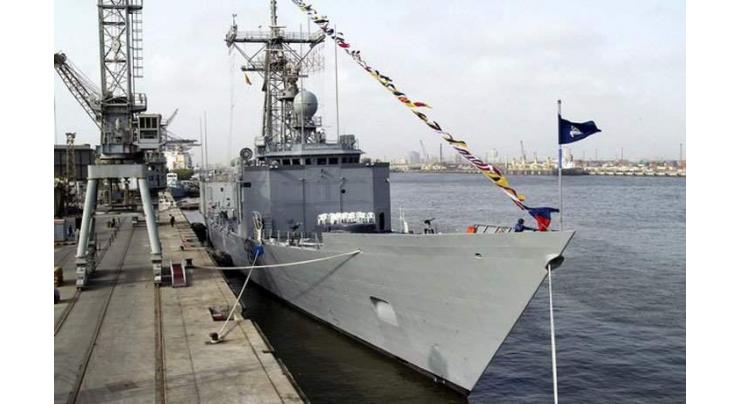 Pakistan deploys its first ever Navy Ship in Gulf of Aden Southern Red Sea Region
