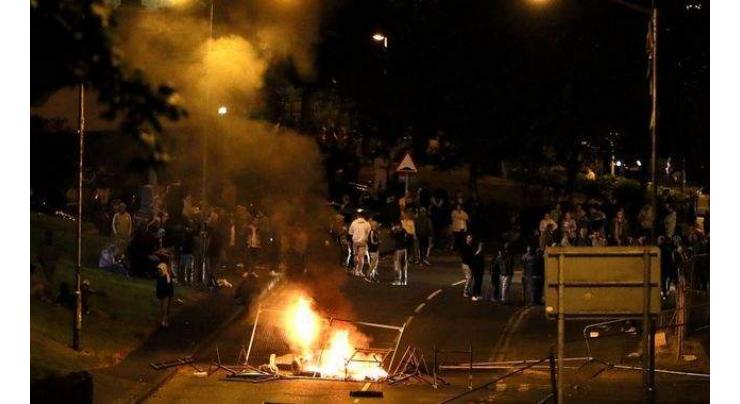 Police targeted in sixth night of violence in N. Ireland
