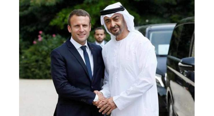 UAE leaders congratulate French President on Bastille Day