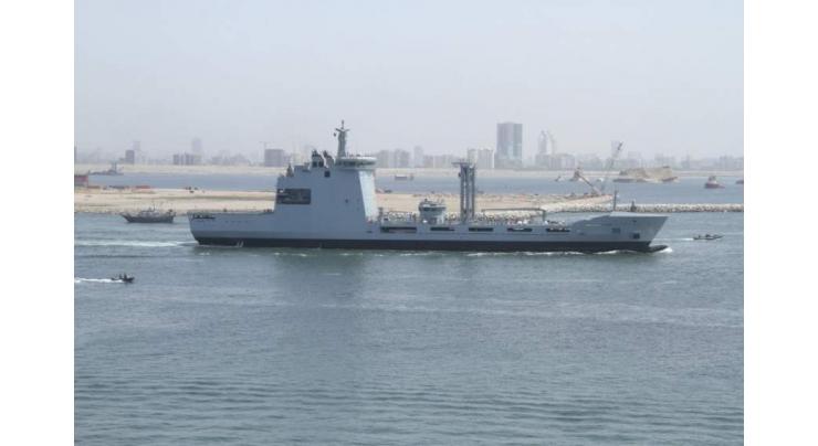 Pakistan Navy Ship ASLAT visits Algieria, conducts naval drills
