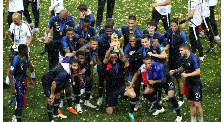 UAE leaders congratulate French President on his country&#039;s win of World FIFA Cup 2018
