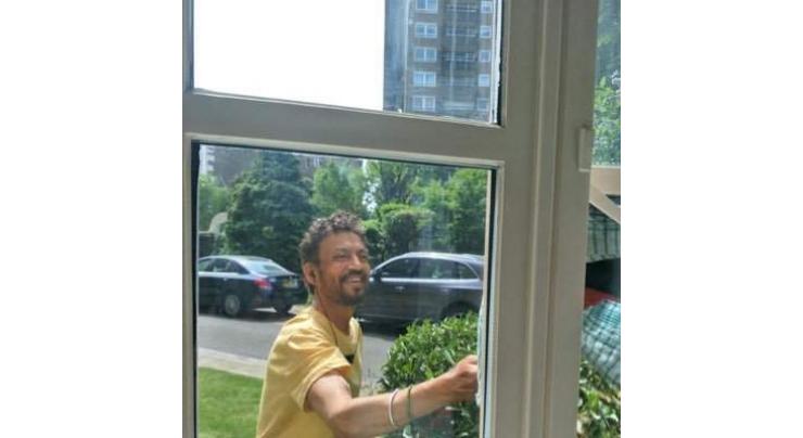 Irrfan Khan shares a smiling picture as he battles cancer