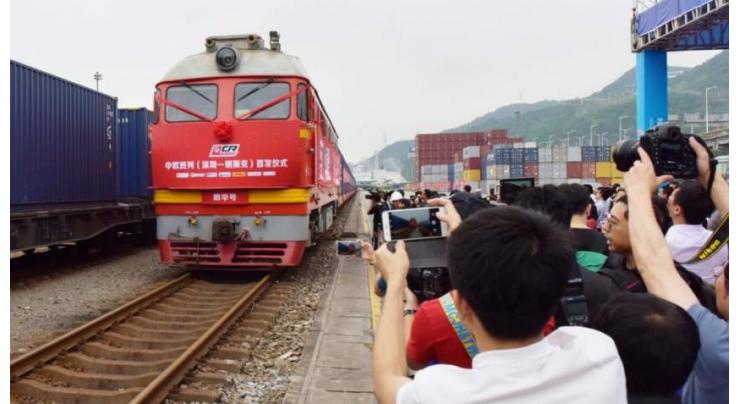 First container train arrives in Minsk from Chongqing
