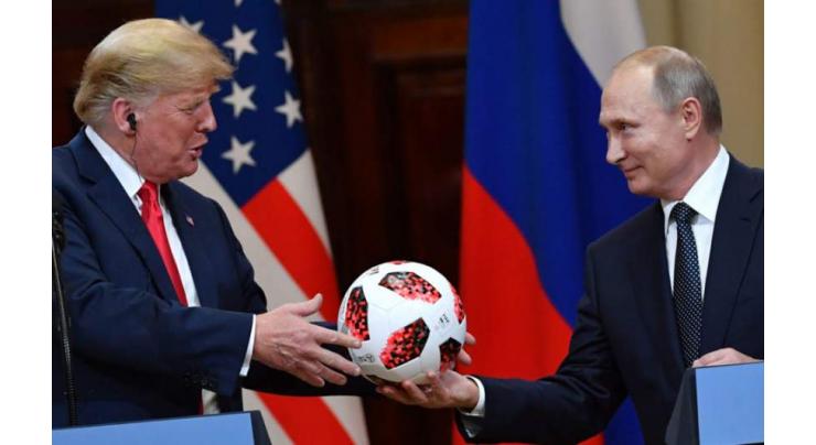 Putin leaves World Cup ball in Trump's half
