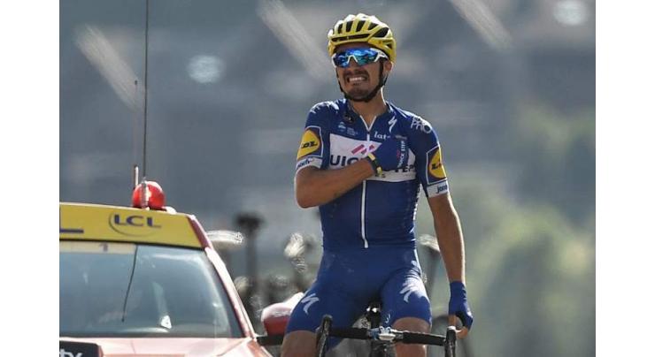 Julian Alaphilippe wins Tour de France 10th stage
