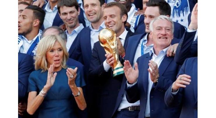 World Cup victory boosts French morale, but not Macron's popularity
