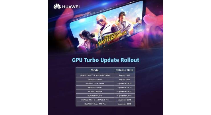 Huawei is Ushering a Rebirth of Your Smartphones with the GPU Turbo Technology