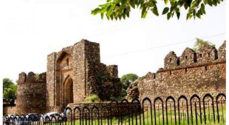 Department of Archeology and Museums (DoAM) starts conservation work of historical Rawat Fort
