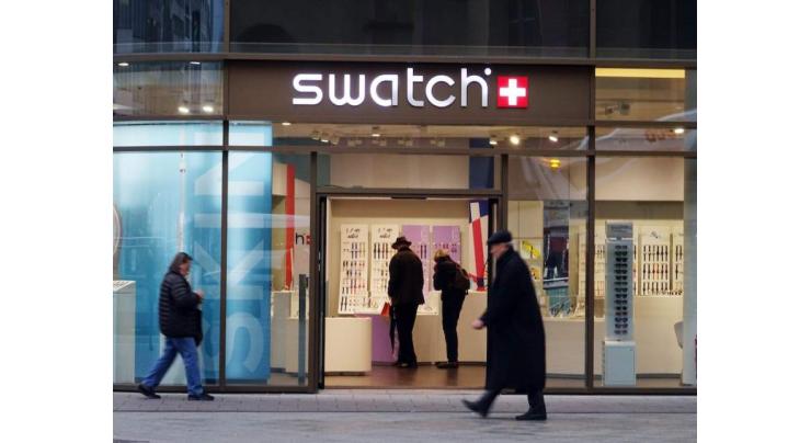 Swatch makes up for lost time with record sales
