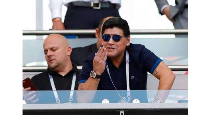 Maradona grateful for reception in Belarus
