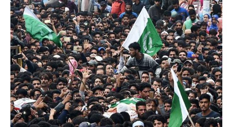 Pakistanis express their absolute support for people of Indian occupied Kashmir 
