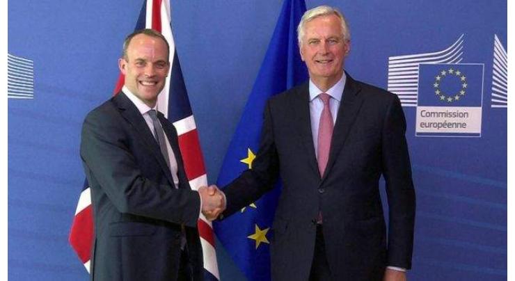 Britain's Raab says will intensify Brexit talks with EU
