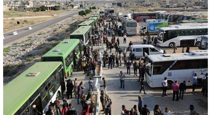 Rebels reach north Syria after south evacuations
