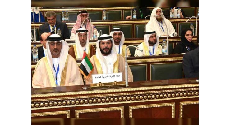 UAE participates in extraordinary meeting of Arab Inter-Parliamentary Union conference in Cairo