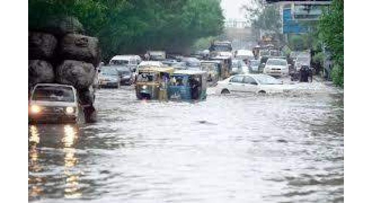 Heavy rains thunderstorm triggered flash floods across Hazara division
