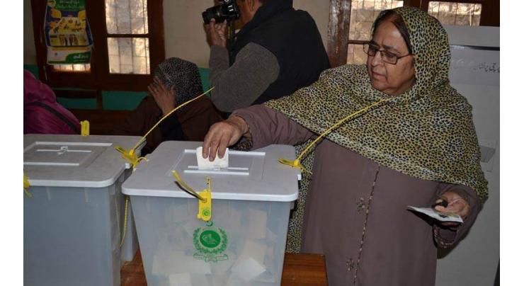 Women allowed to cast vote in NA-89 in Sargodha 
