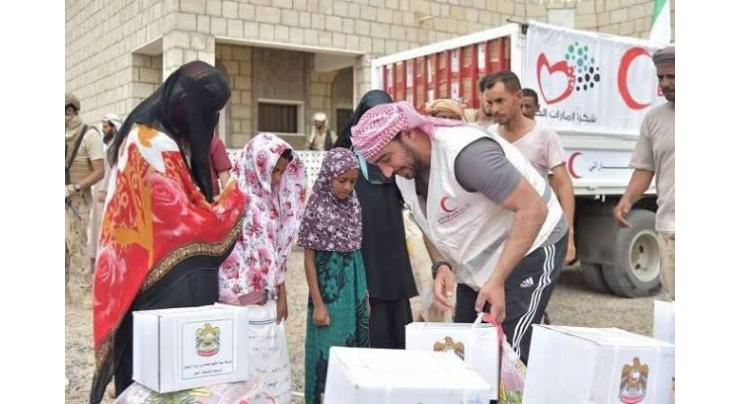 ERC delivers food baskets to liberated areas in Lahej, Yemen