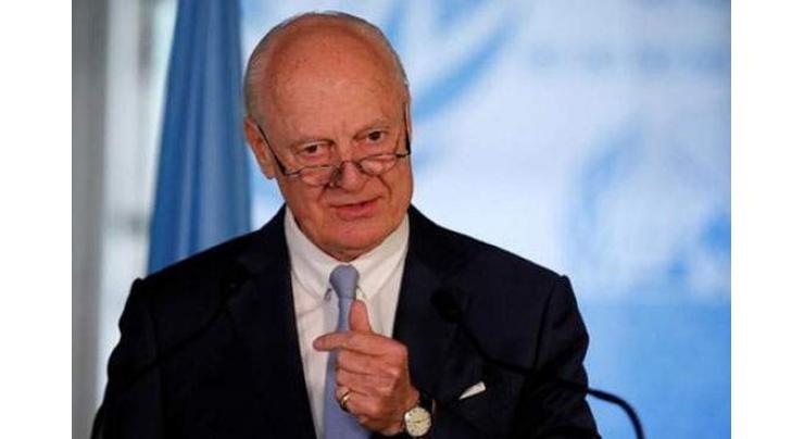 UN envoy plans September talks on new Syria constitution
