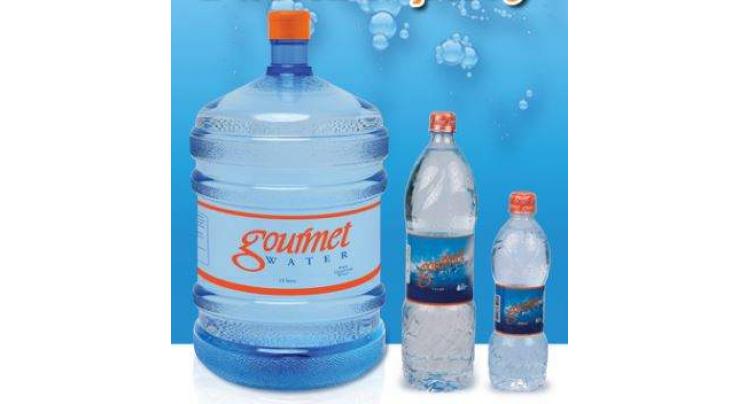 Gourmet bottled water declared unfit for human consumption