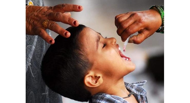 Four-day anti-polio drive kicks off on Monday
