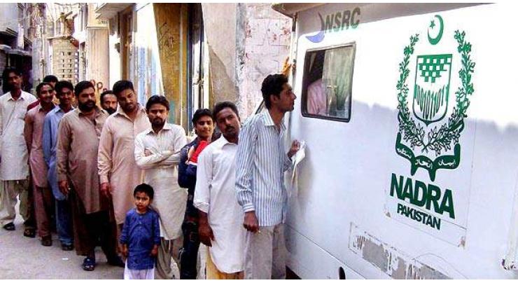 NADRA mobile vans visit districts of Larkana Division to issue CNICs
