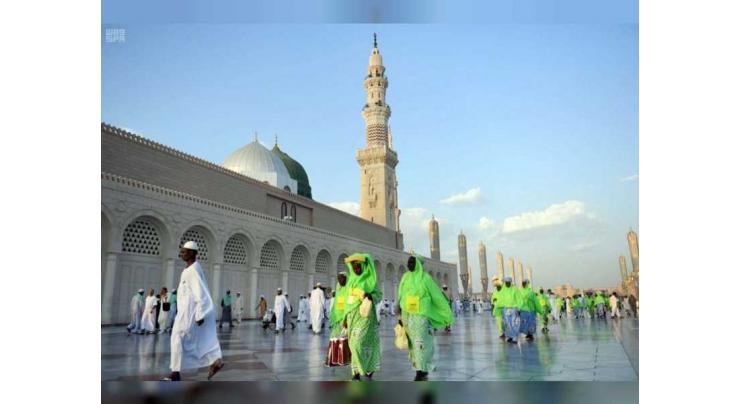 Over 1 million pilgrims arrive in Saudi Arabia