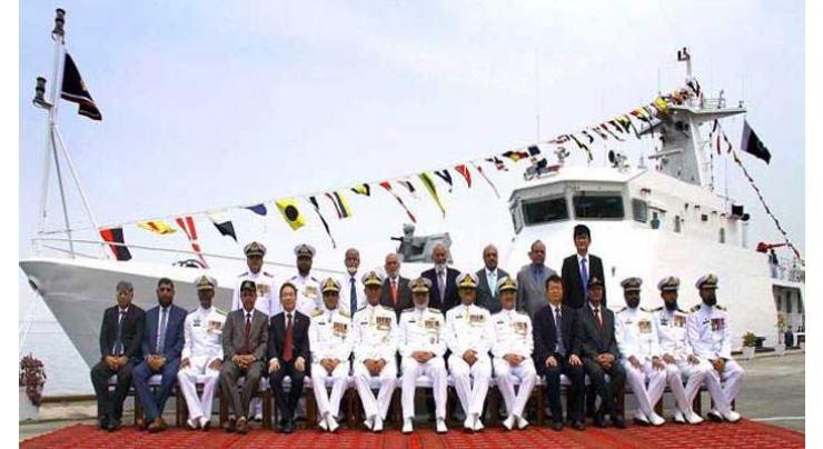 Commissioning ceremony of PMSA vessel held at Karachi Shipyard
