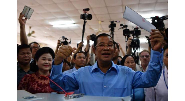 Cambodia PM Facebook hacked to 'give away parliament seats'
