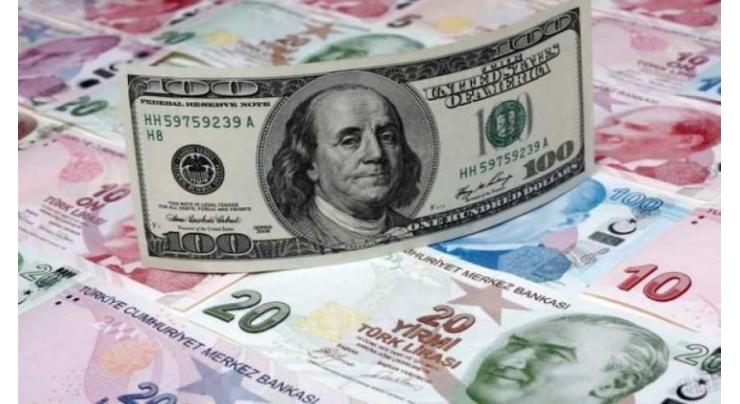 Turkey lira loses 5% against dollar, hits record low

