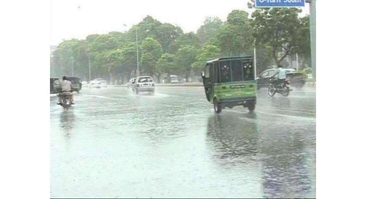 Sialkot City receives heavy rain
