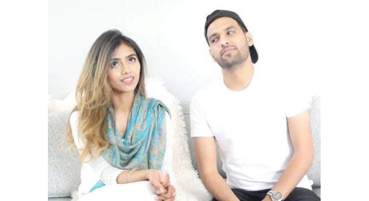 Zaid Ali celebrates first anniversary with wife